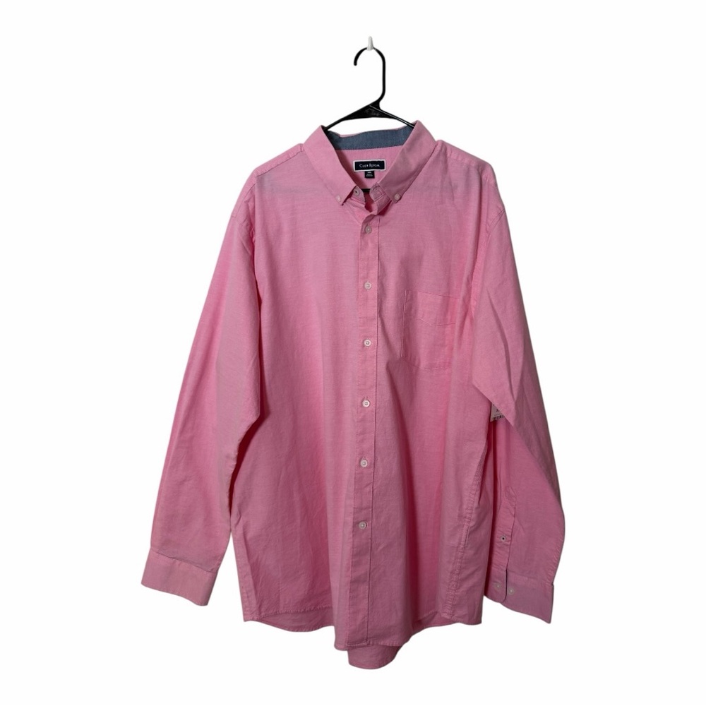 Club Room Pink Casual Button Down Shirt XXL NWT